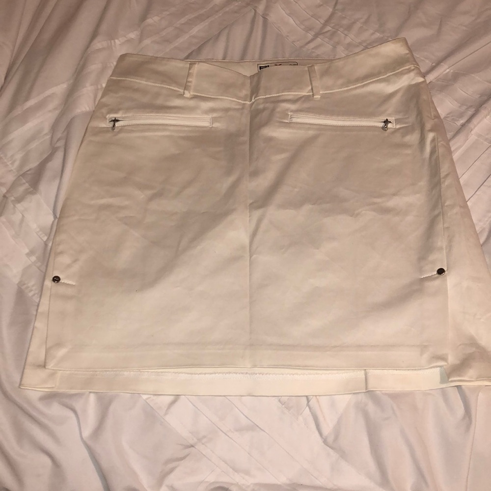 RALPH LAUREN X White Skirt with Removable Short